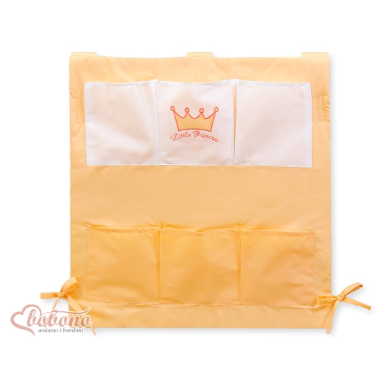 Cot tidy- Little Prince/Princess peach