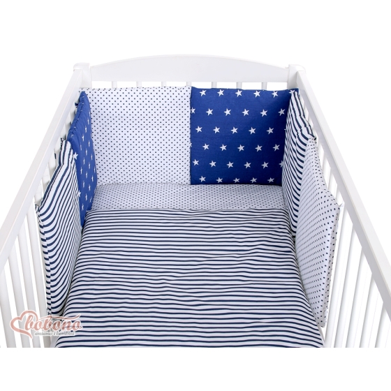 Cotbed Bedding set 8-pcs - Set 16