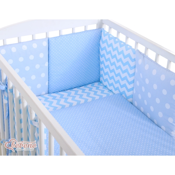 Cotbed Bedding set 8-pcs - Set 20