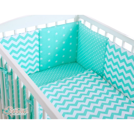 Cotbed Bedding set 8-pcs - Set 21