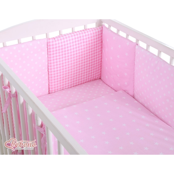 Cotbed Bedding set 8-pcs - Set 22