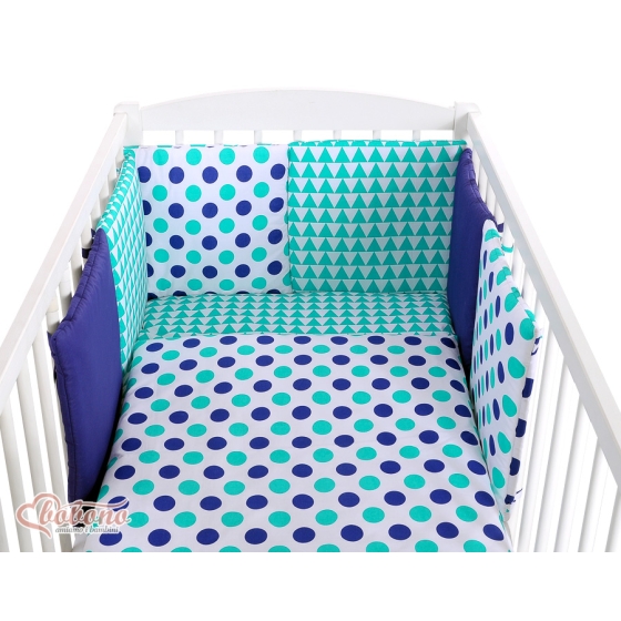 Cotbed Bedding set 8-pcs - Set 23