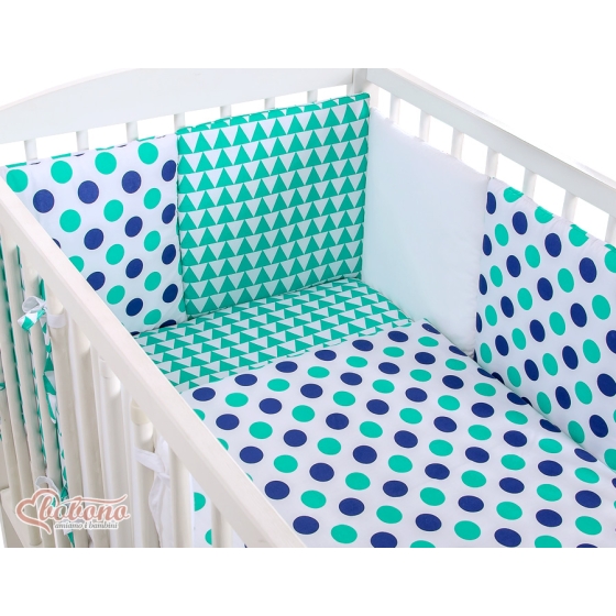 Cotbed Bedding set 8-pcs - Set 24