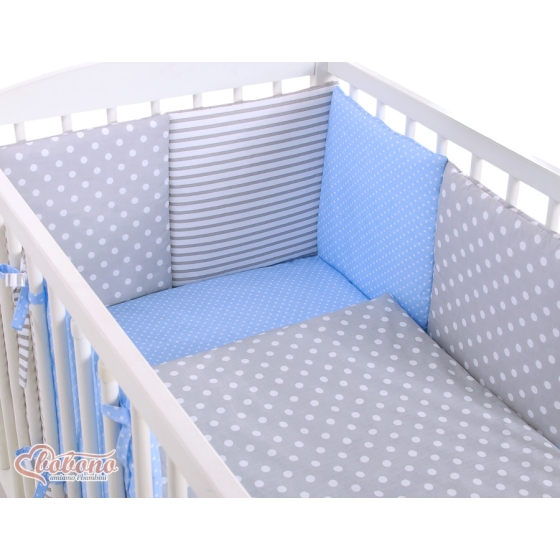 Cotbed Bedding set 8-pcs - Set 28