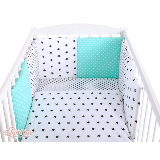 Cotbed Bedding set 8-pcs - Set 33