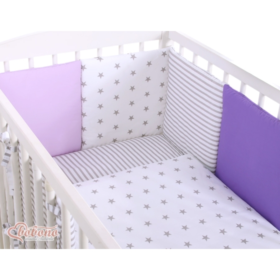 Cotbed Bedding set 8-pcs - Set 37