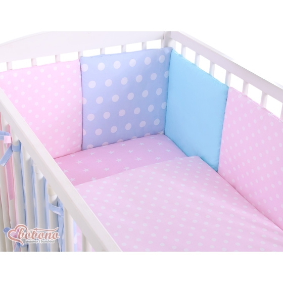 Cotbed Bedding set 8-pcs - Set 40