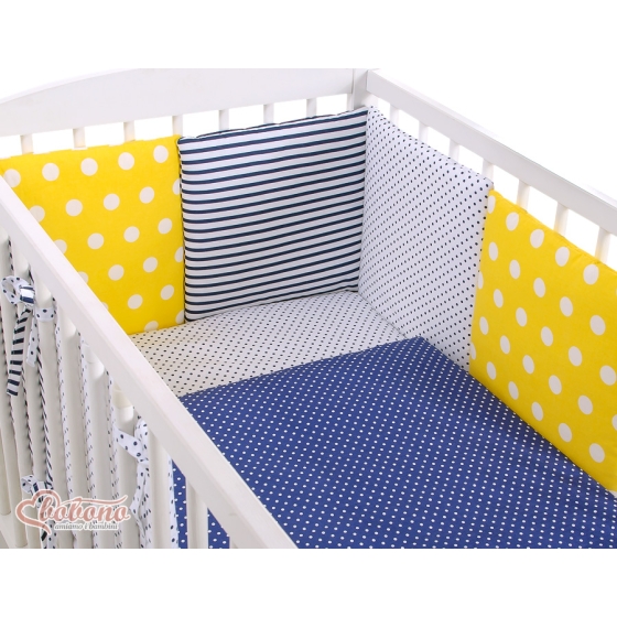 Cotbed Bedding set 8-pcs - Set 43
