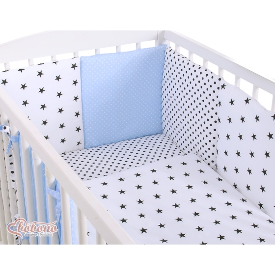 Cotbed Bedding set 8-pcs - Set 49