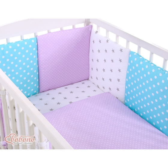 Cotbed Bedding set 8-pcs - Set 58