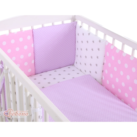 Cotbed Bedding set 8-pcs - Set 59