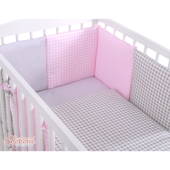 Cotbed Bedding set 8-pcs - Set 6