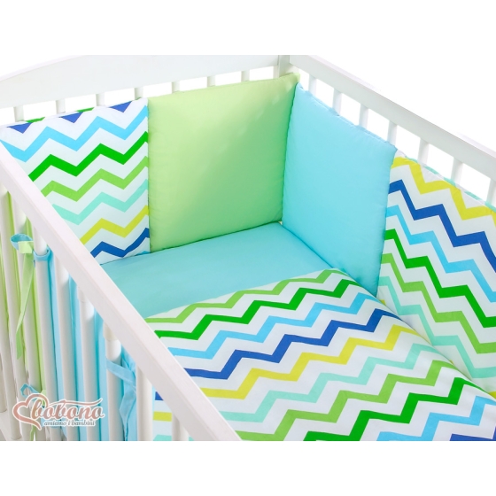 Cotbed Bedding set 8-pcs - Set 60