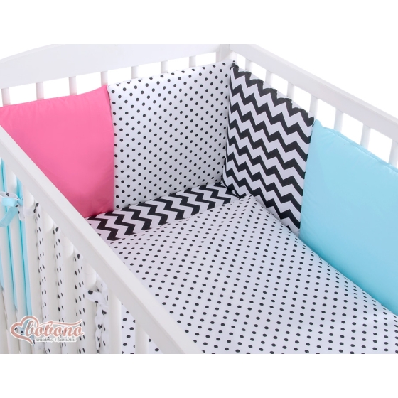 Cotbed Bedding set 8-pcs - Set 9