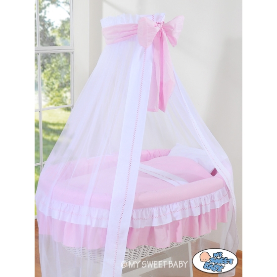 Cover set 4 pcs for Moses Basket/ Wicker crib no. 2107-119/72107-119