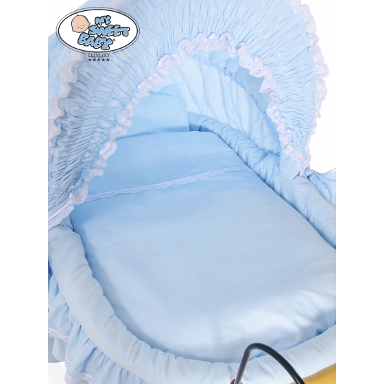 Cover set 4 pcs for Moses Masket/Wicker crib Victoria no. 2100-172 or 72100-172