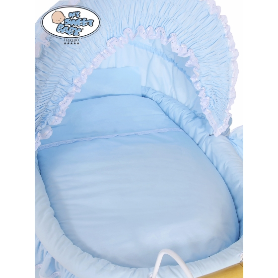 Cover set 4 pcs for Moses Masket/Wicker crib Victoria no. 2100-172 or 72100-172
