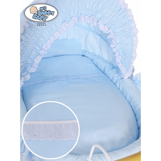 Cover set 4 pcs for Moses Masket/Wicker crib Victoria no. 2100-172 or 72100-172