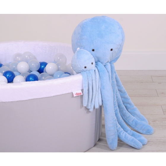 Cuddly octopus - blue