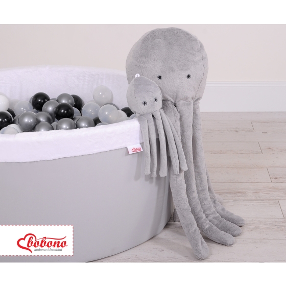 Cuddly octopus - gray