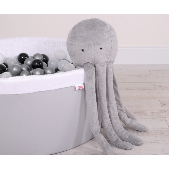 Cuddly octopus - gray