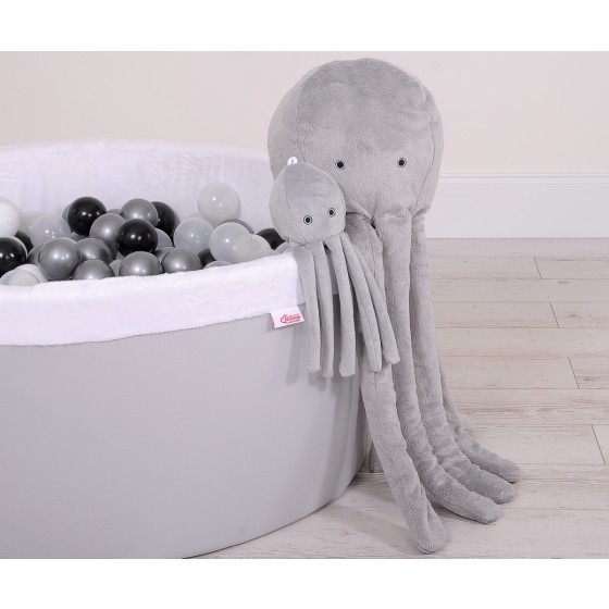 Cuddly octopus - gray