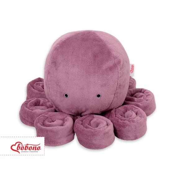 Cuddly octopus - pastel pink