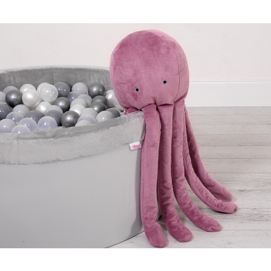 Cuddly octopus - pastel pink