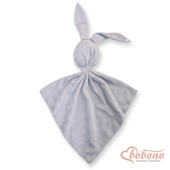 Cuddly rabbit double-sided- Gray stars