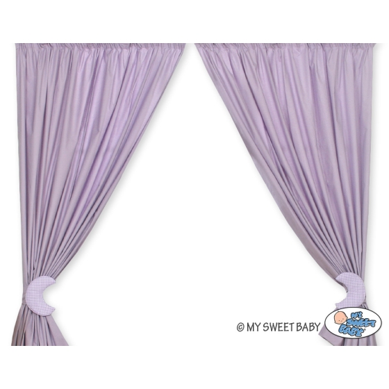 Curtains for baby room- Good night lilac