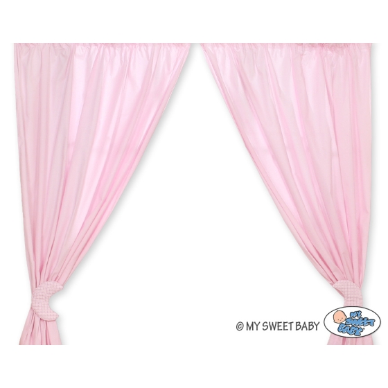 Curtains for baby room- Good night pink