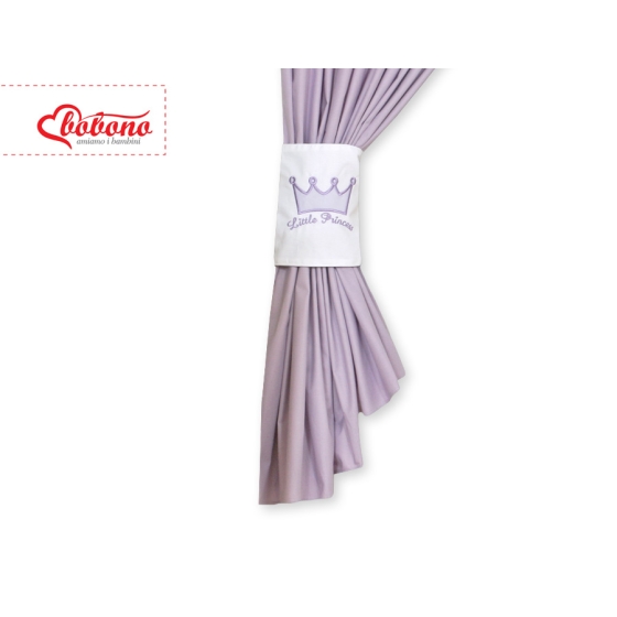 Curtains for baby room- Little Prince/Princess lilac