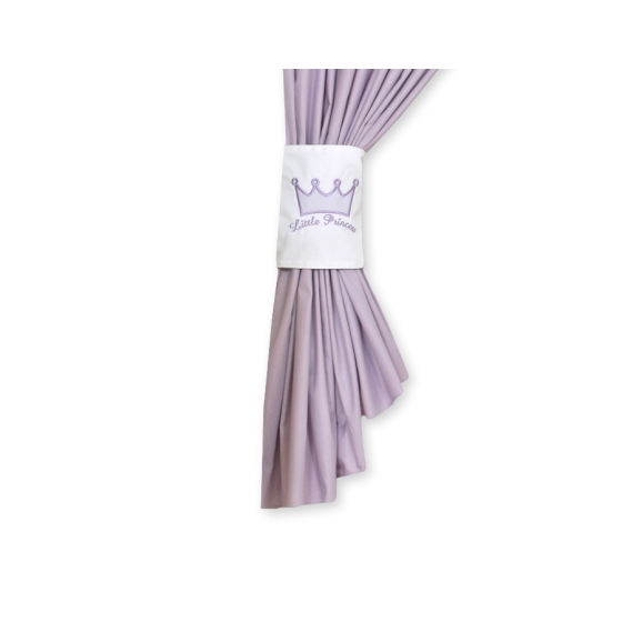 Curtains for baby room- Little Prince/Princess lilac