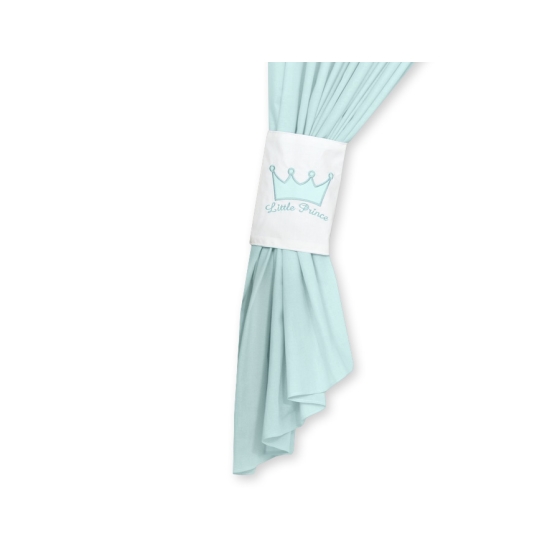 Curtains for baby room- Little Prince/Princess mint