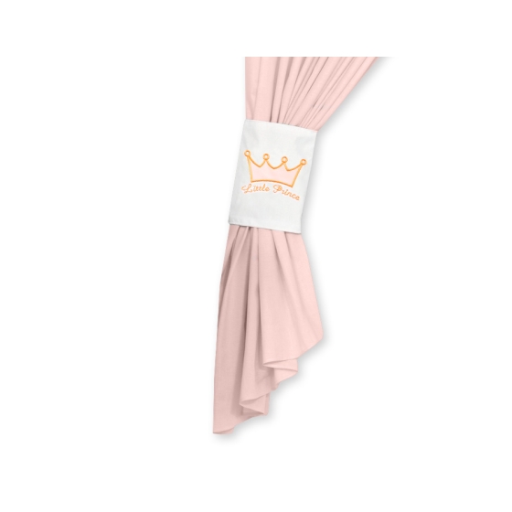 Curtains for baby room- Little Prince/Princess powder pink