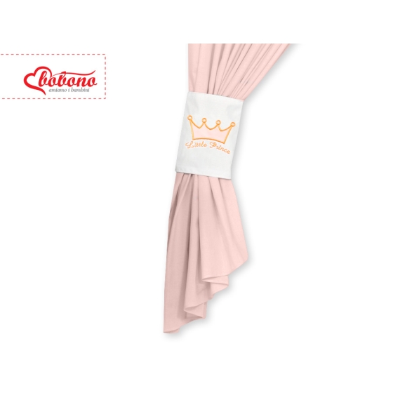 Curtains for baby room- Little Prince/Princess powder pink