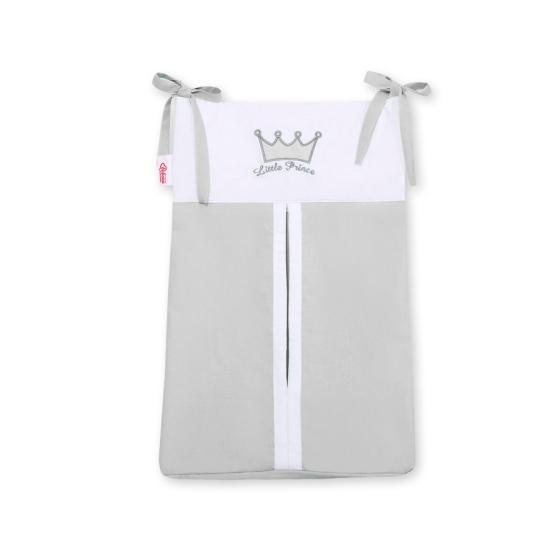Diaper bag- Little Prince/Princess gray