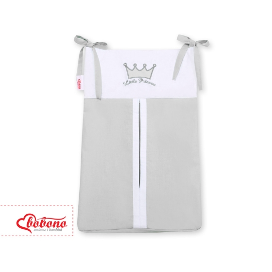 Diaper bag- Little Prince/Princess gray