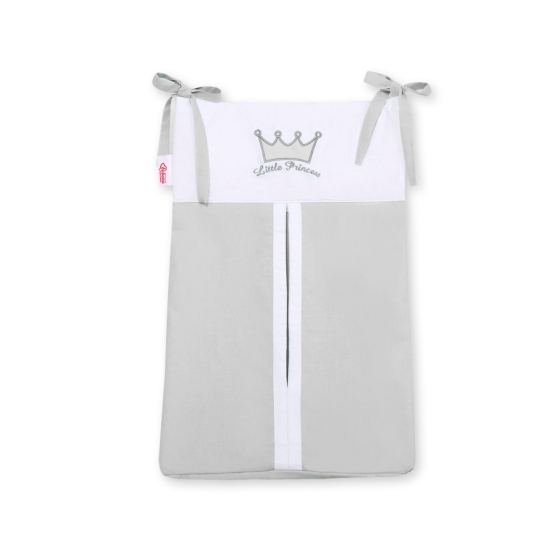 Diaper bag- Little Prince/Princess gray