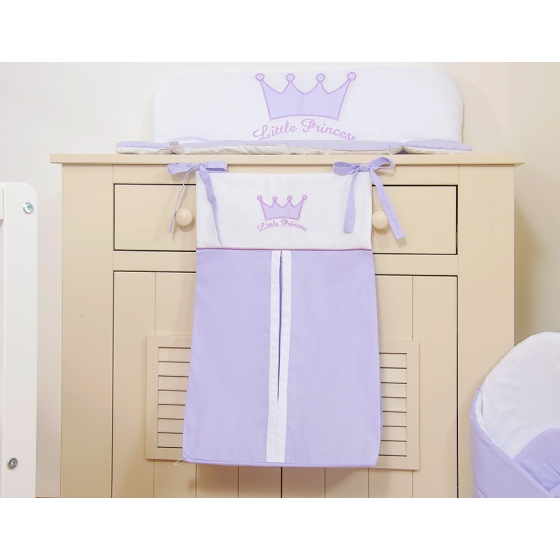 Diaper bag- Little Prince/Princess lilac