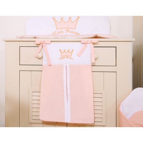 Diaper bag- Little Prince/Princess powder pink