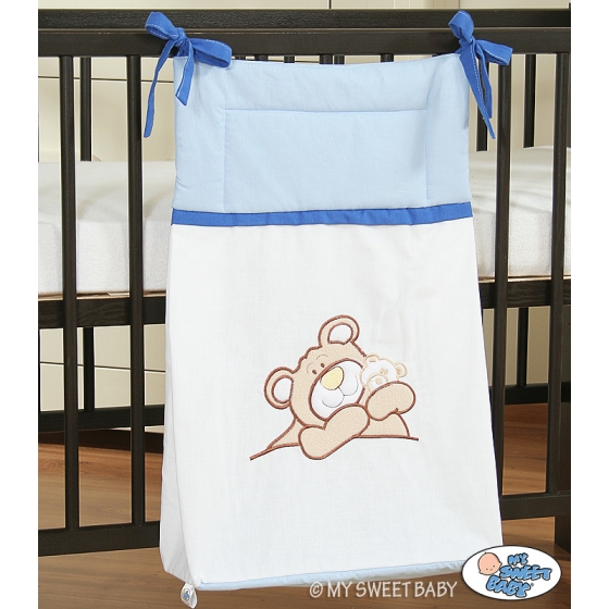 Diaper bag- Teddy bear Barnaba blue