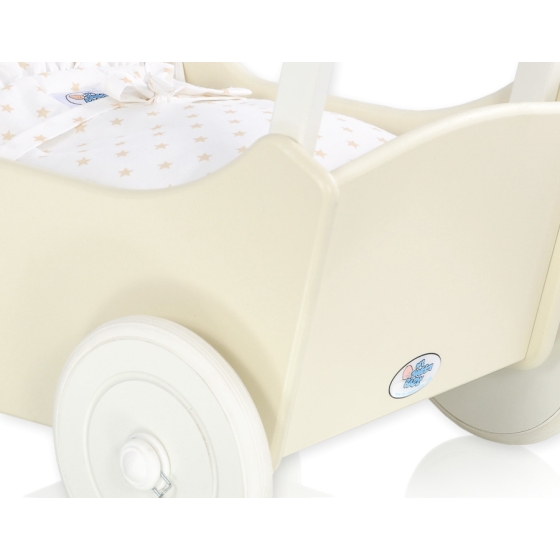 Doll pram Mila Cream -754