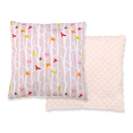 Doublesided Baby - Rest Decorative Pillow - beige trees