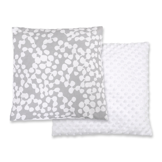 Doublesided Baby - Rest Decorative Pillow - bubbles gray