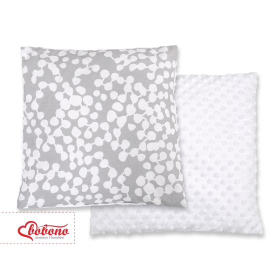 Doublesided Baby - Rest Decorative Pillow - bubbles gray