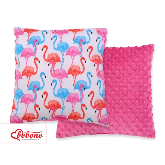 Doublesided Baby - Rest Decorative Pillow - flamingo
