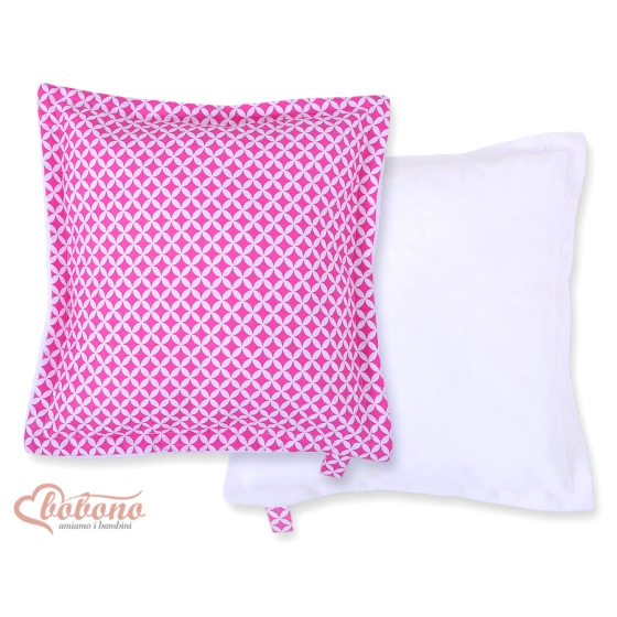 Doublesided Baby - Rest Decorative Pillow- pink flowers