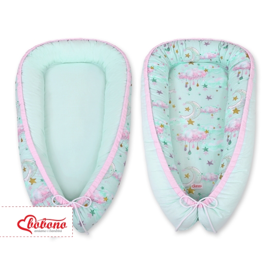 Doublesided Babynest- moons mint