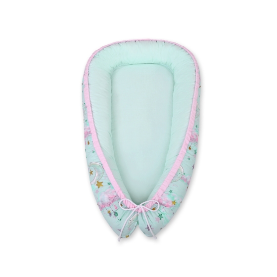Doublesided Babynest- moons mint